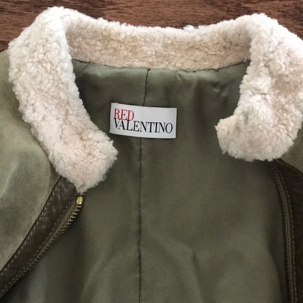 RED VALENTINO sheep skin jacket - Picture 4 of 8